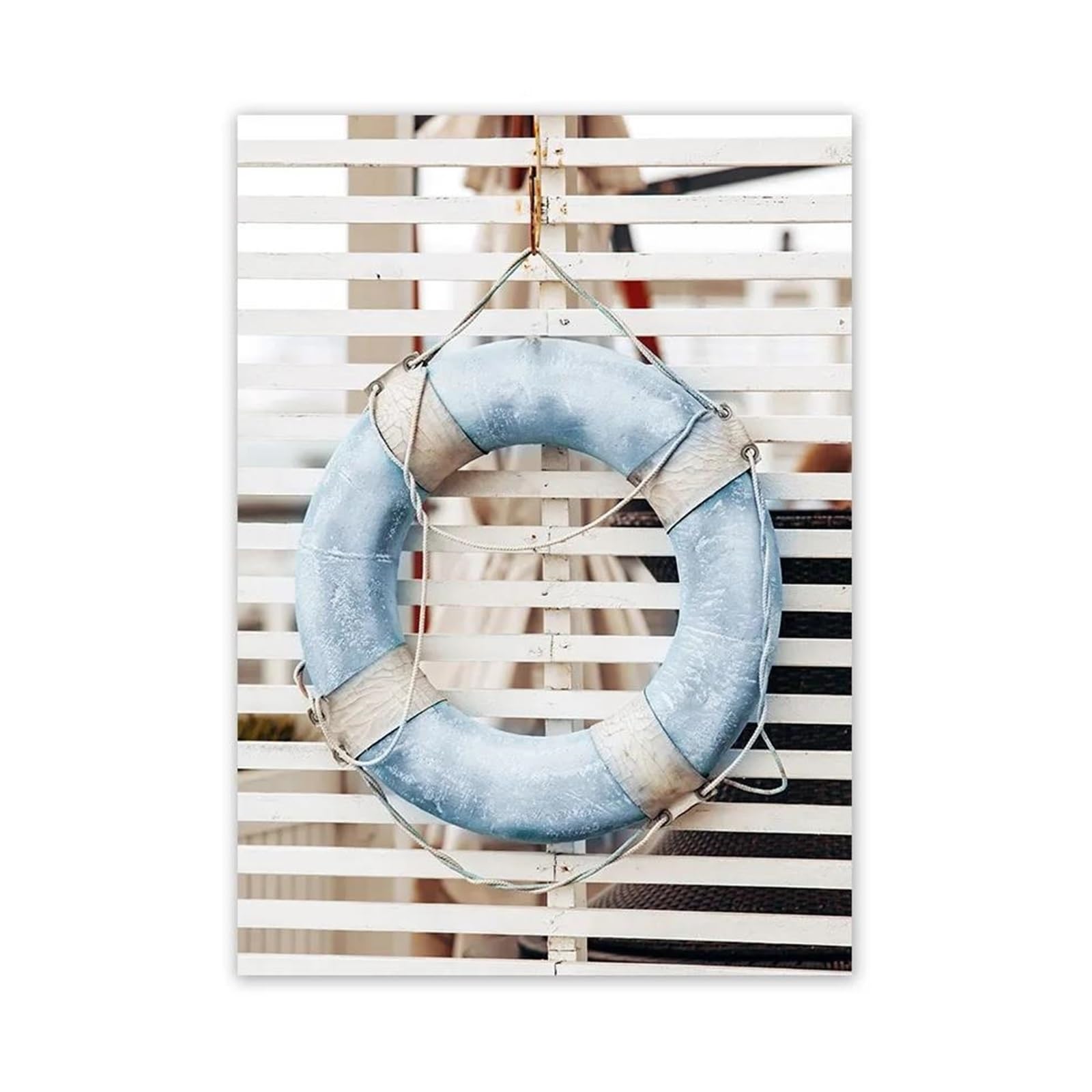 Byambd E Aesthetic Pictures Blu Ocean Lighthous Windmill Bik Grass Posters Print Minimalist Canvas Painting Wall Art For Living Room Modern Hom Decor(,50X70cm)