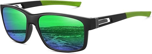 MEETSUN Gafas de sol deportivas polarizadas para hombres y mujeres, para conducir, ciclismo, pesca, protección UV400