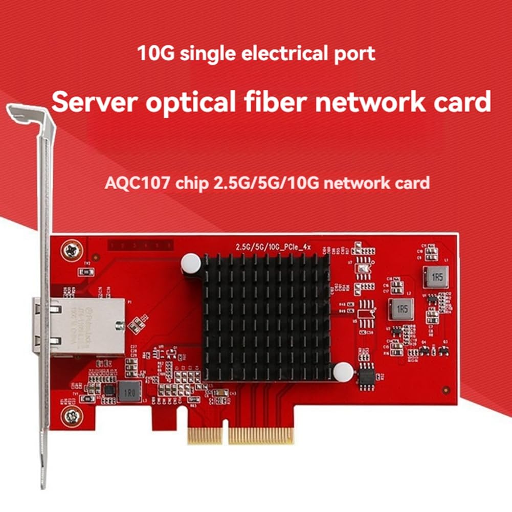 Scheda di Rete Server 10G Server Rosso