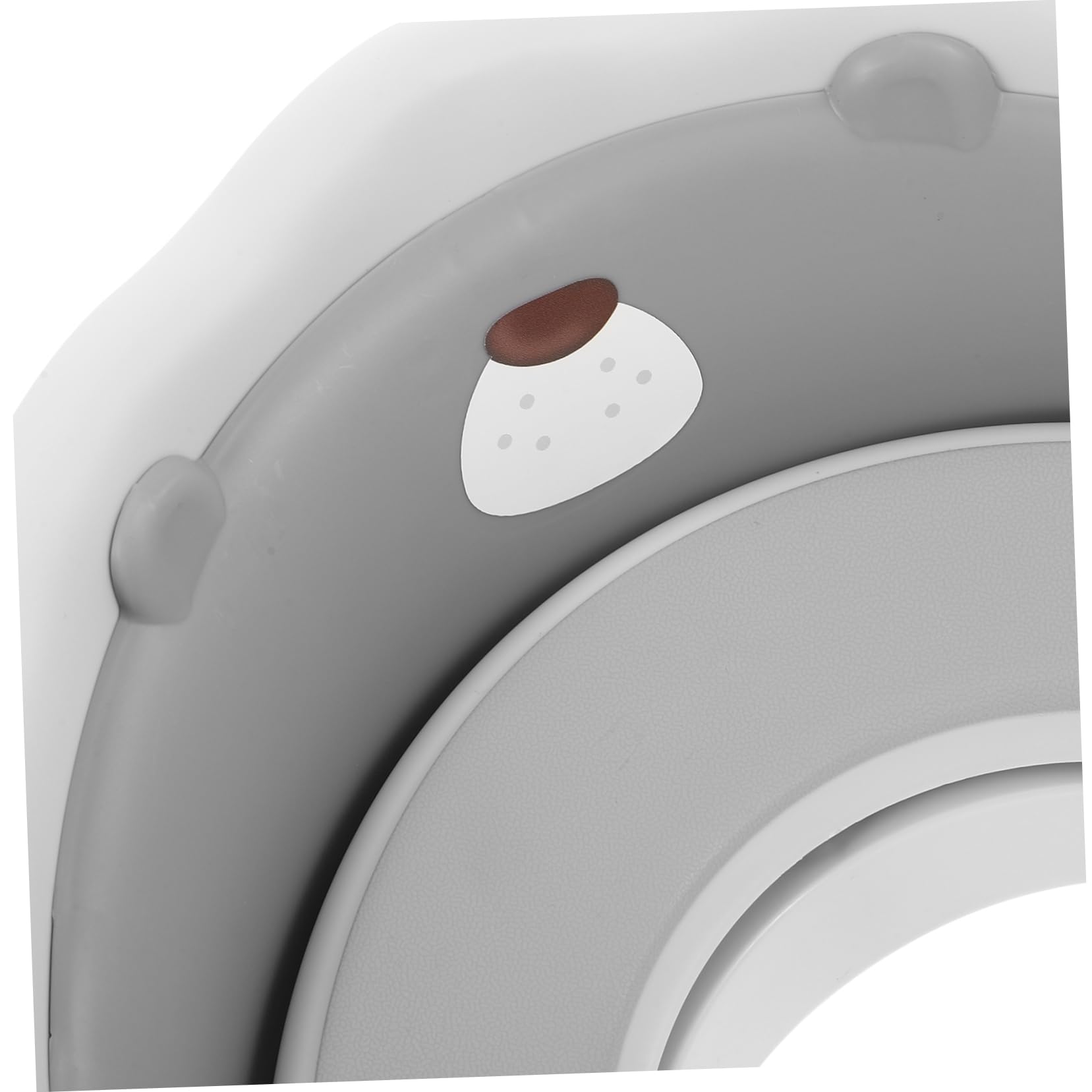 Toyvian Asiento de Orinal Plegable para Niños Pequeño Entrenamiento Baño Antideslizante Asiento Inodoro Portátil para Bebés