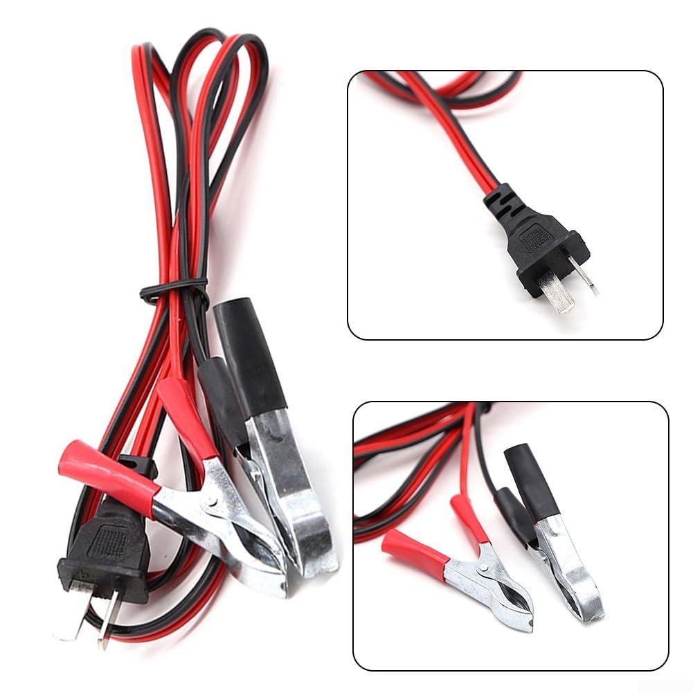 Câble 12 V CC pour groupe électrogène EU1000i EU2000i Longueur 1,2 m avec connexion à clip