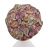 Dilly's Collection's Extra Large Shower Caps - Triple Layer - Bathing Cap For Women - Designed For Long Hair Deadlocks Hair Extensions - Extra Large Retro Design