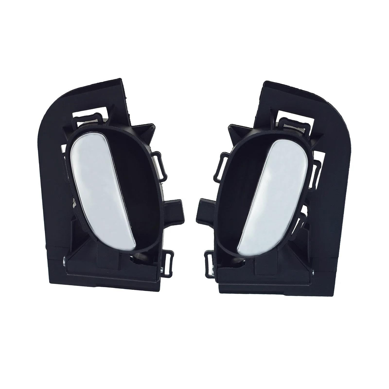 Dtsgcx Left Right Side 1 / 2Pcs Car Left Driver Right Passenger Interior Door Handle Plastic For Peugeot 206 207 9143R2 9144E3