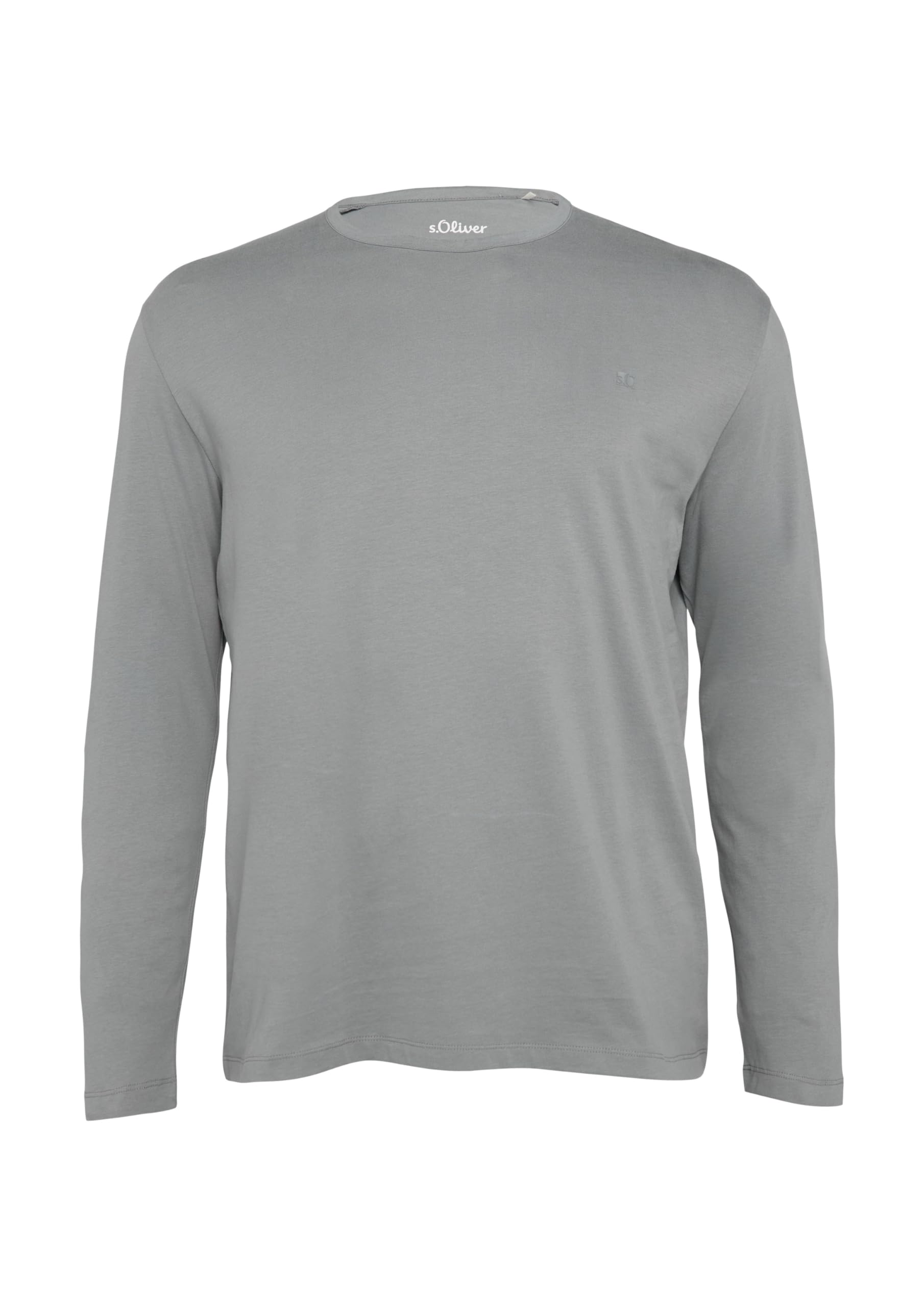 s.Oliver Langarmshirt mit Logo-Detail
