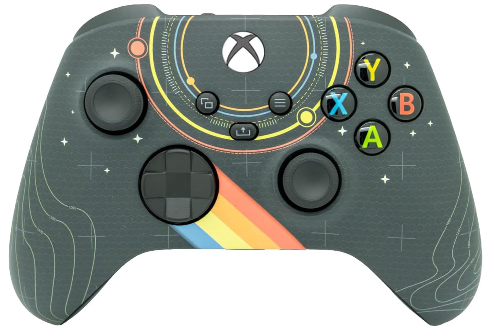 ProControllers LLC Wireless Custom Controller Compatible with PC, Windows 10+, Series X/S & One (Series X/S Star Exploration)