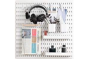 Versatile Peg Board Kit: Elevate Organization with Customizable Storage Solutions