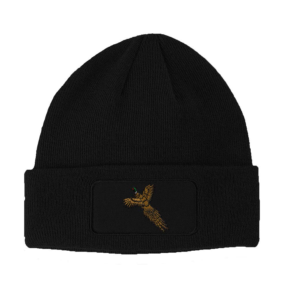 Speedy ProsCustom Patch Beanie Pheasant A Embroidery Acrylic Skull Cap Hats for Men & Women