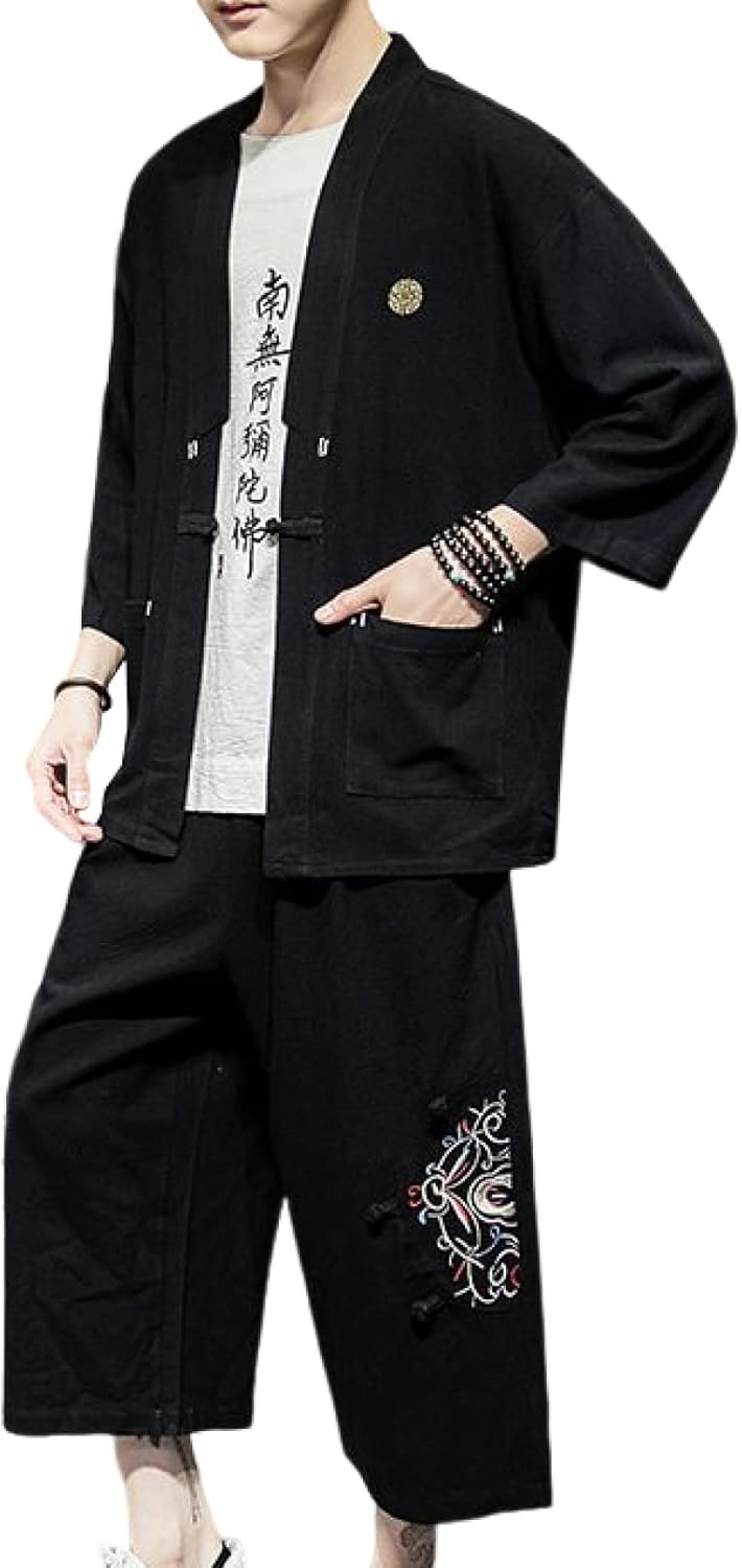 Kページ】NERDY ノルディ ストライプジャージ上下セット ブラック 刺繍