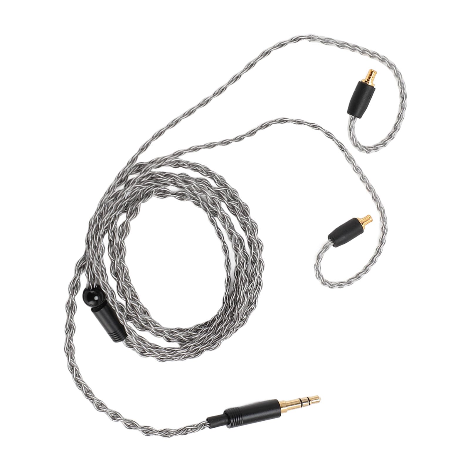 Kabel do Aktualizacji Słuchawek 3,5 Mm do A2DC Posrebrzana miedź Drut Zastępczy do Rozwiązania ATH CKS1100 E50 E70 LS300 3,9 Stopy