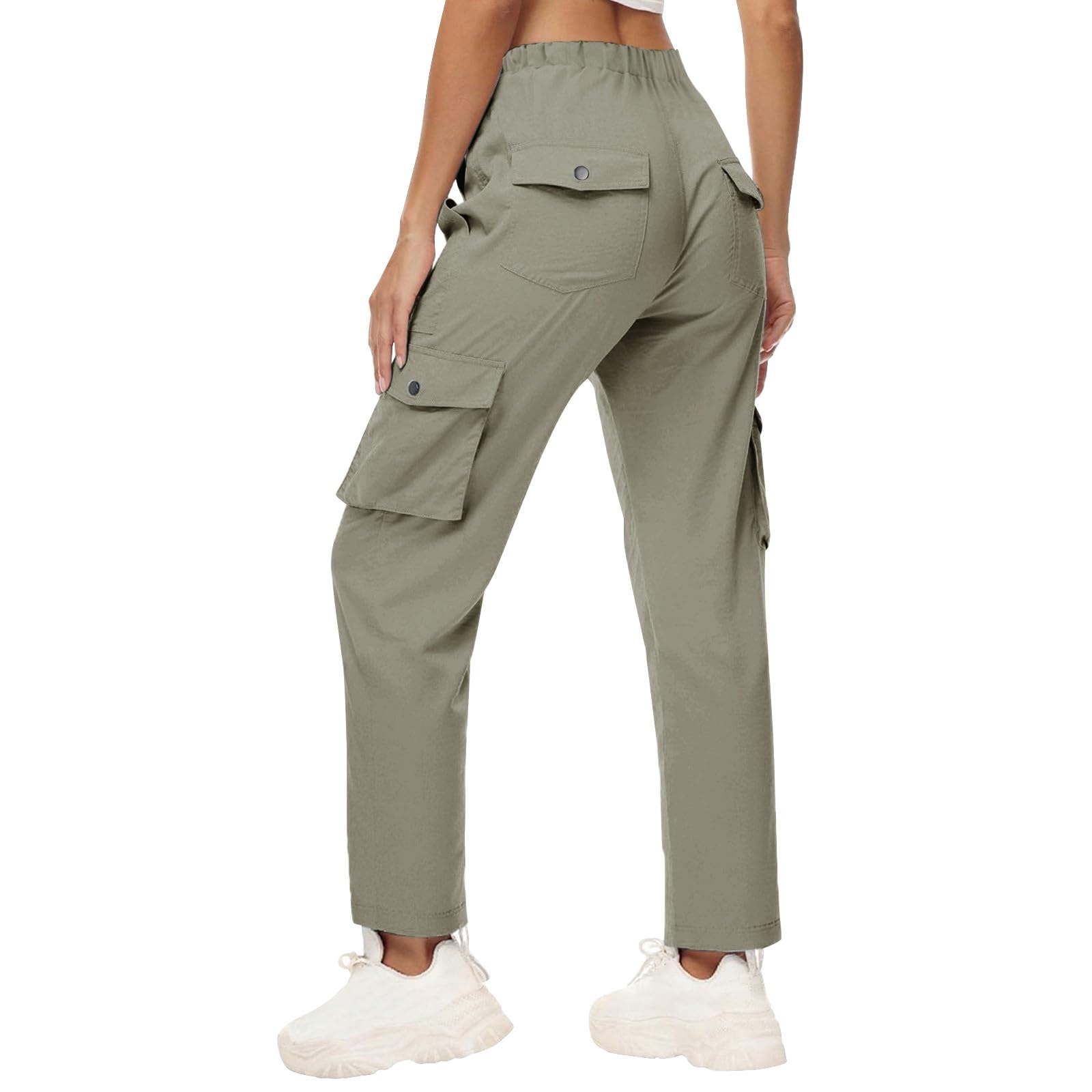 Pantalones de trekking para mujer, de verano, estilo deportivo, con
