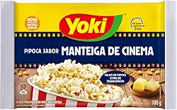 Pipoca para Micro-Ondas Manteiga de Cinema Yoki Pacote 100g