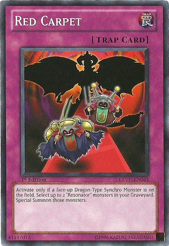 Amazon.com: Yu-Gi-Oh! - Red Carpet (EXVC-EN063) - Extreme Victory - 1st  Edition