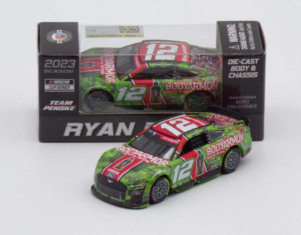 Ryan Blaney 2023#12 BodyArmor Camo Charlotte Win 1:64 Nascar Diecast Chassis