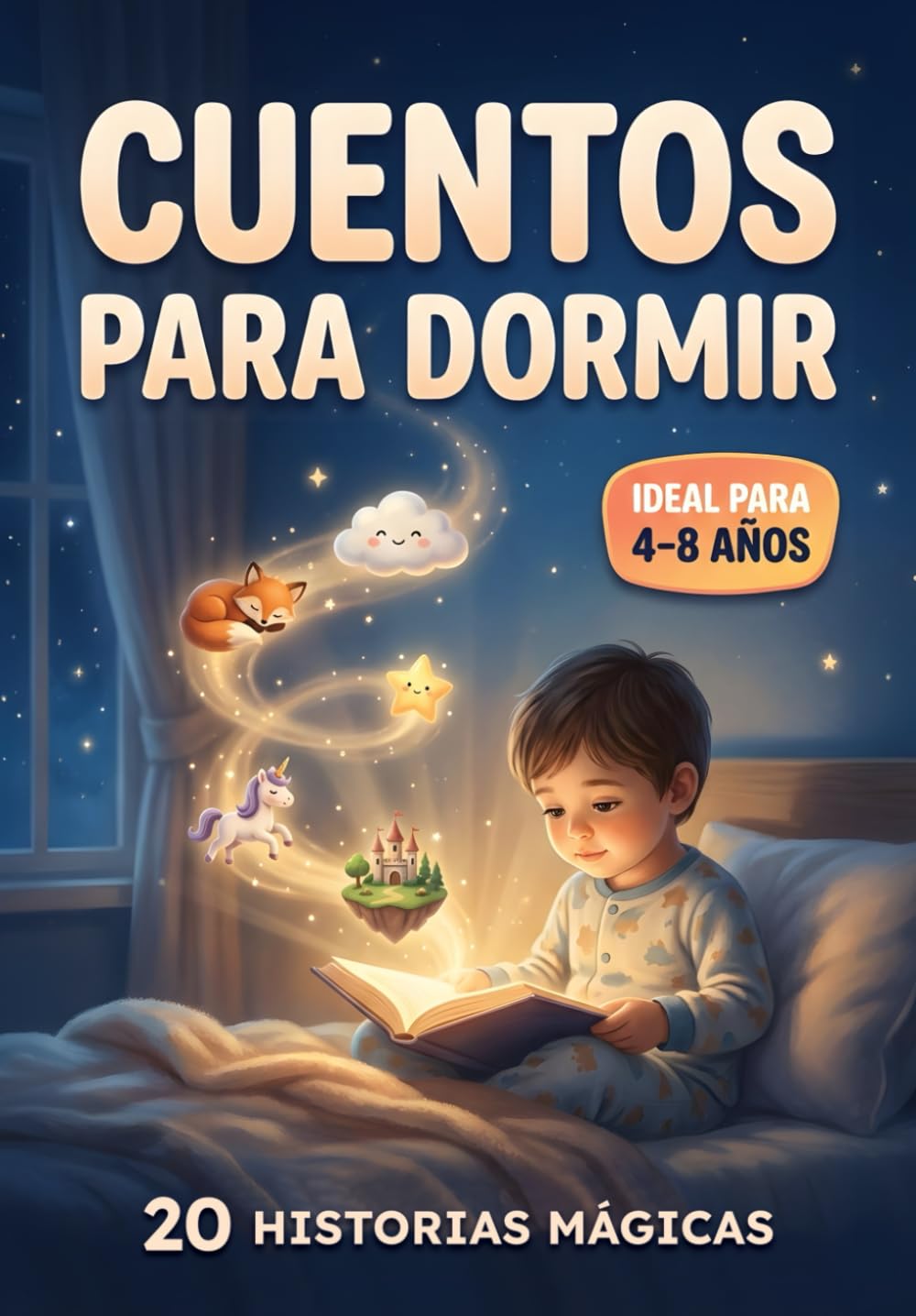 Cuentos Infantiles Para Dormir: Relatos Relajantes Para Dormir. Ilustraciones Hermosas, 20 Historias Con Enseñanzas y Diversión, Ideal Para Promover ... En Niños y Niñas De 4 a 10 Años. FULL COLOR