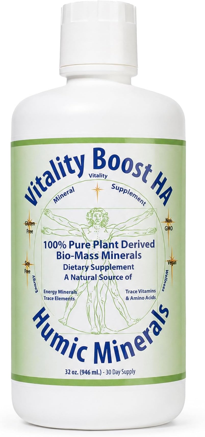 Vitality Boost HA, Humic Minerals, 32 oz (946 ml)