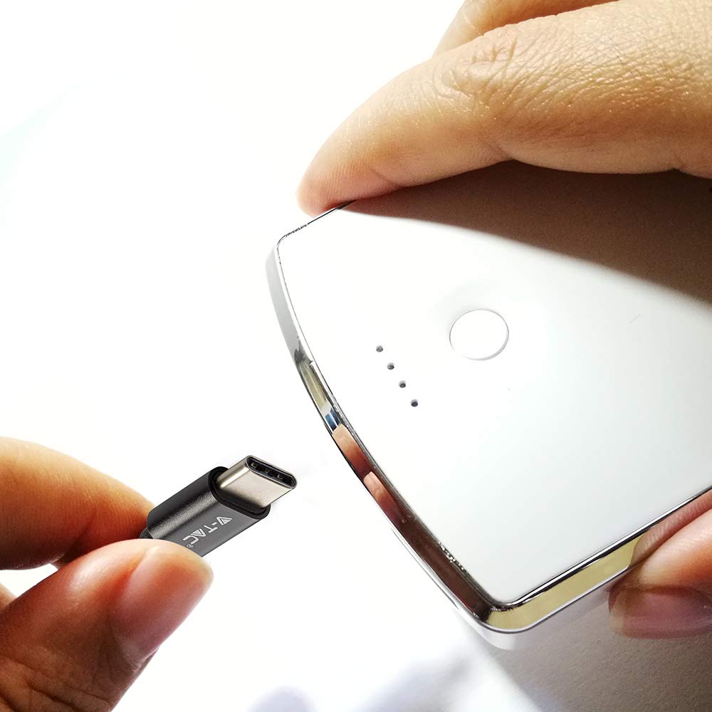 V-TAC USB-C Kabel 1m – Verwicklungsfrei, Schnelles Laden & Datenübertragung