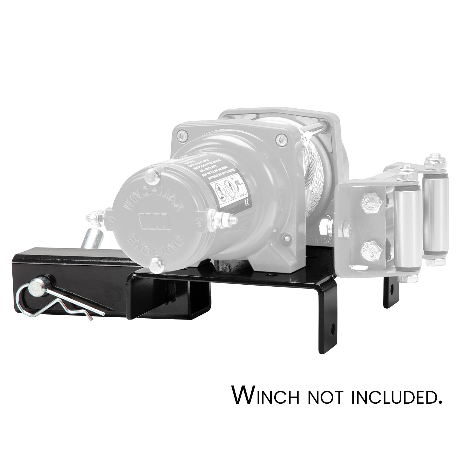WINCHMAX. . Staffa Mobile per verricello per argani Standard Fino a 3.000 libbre. Accoppiamento Ricevitore da 2 Pollici.
