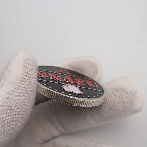 Miniatura 6 de Toma de decisiones Moneda Flipping Coin FUBAR Snafu Challenge (Plata)