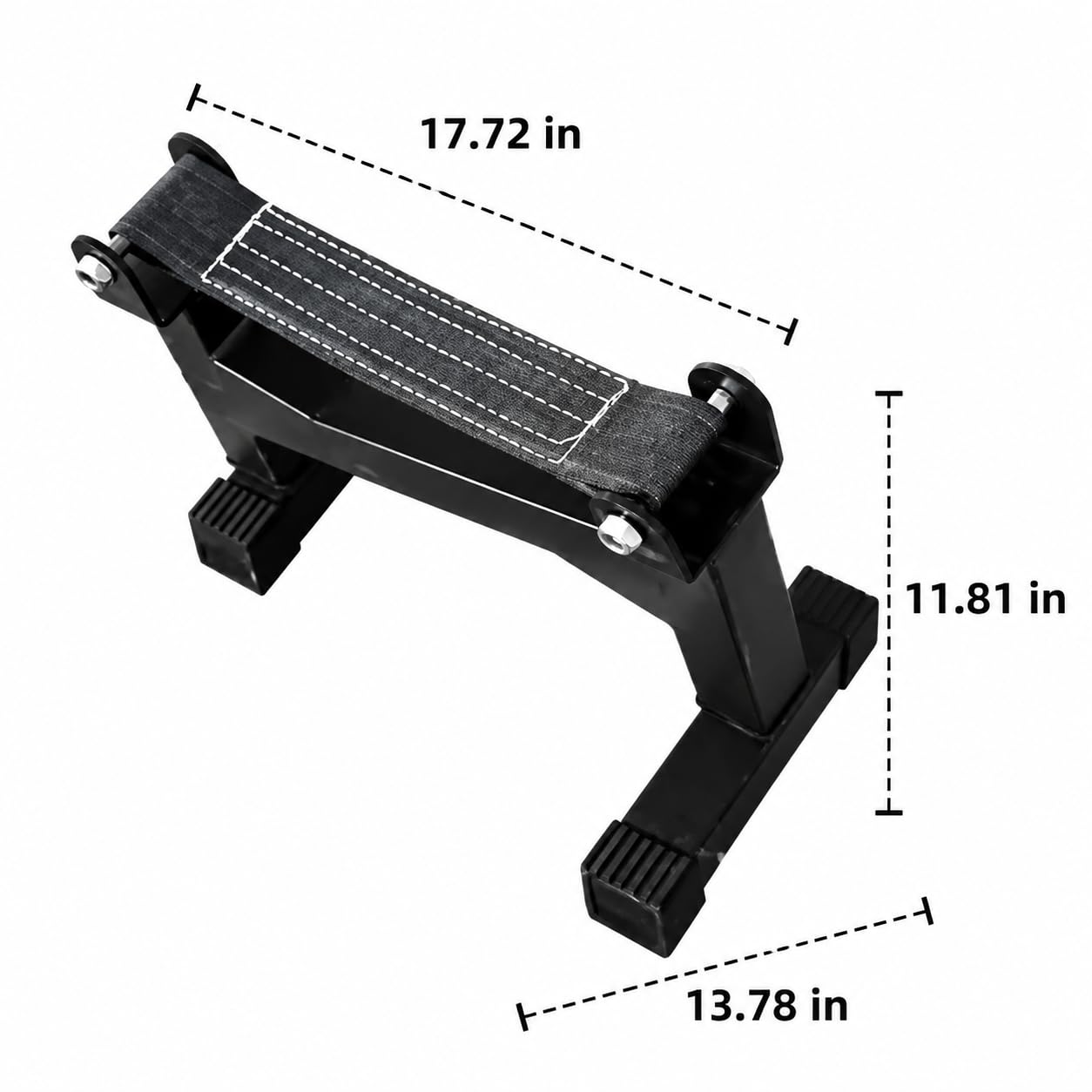Supporto Deadlift per Bilanciere, Barbell Stand Regolabile per Sollevamento Pesi, Deadlift Jack in Acciaio per Casa e Palestra