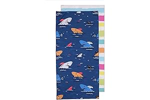 QQP Lightweight & Sand Free Beach Towels for Kids