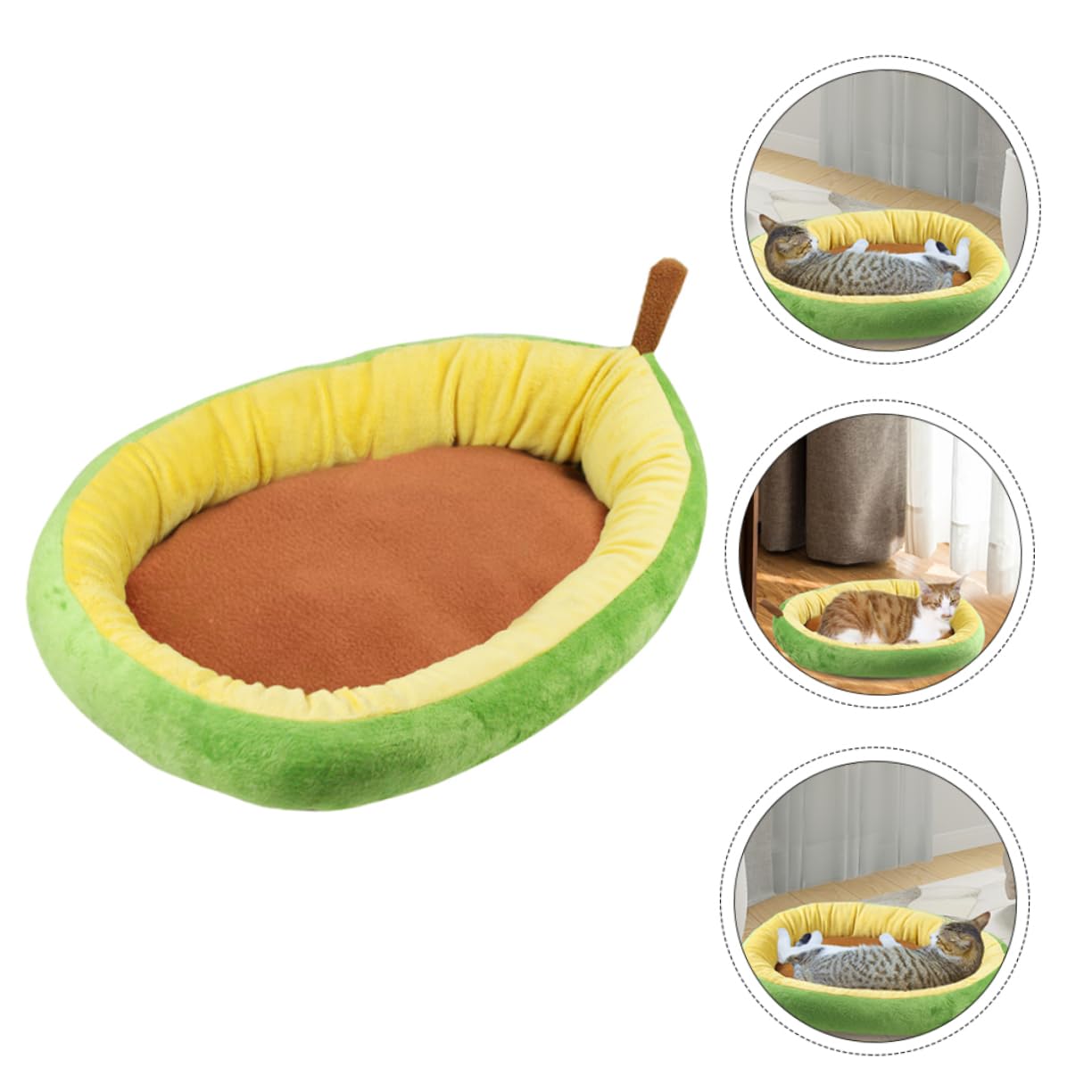 Cojín De De Forma De Cama De Peluche Caliente Invierno Cómodo para Cachorros