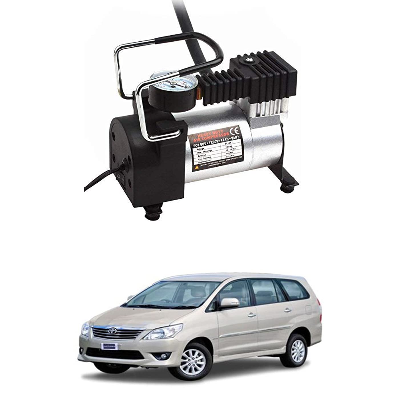 Buy RKPSP Air Compessor Tyre Pump Universal for Auto,Car & Van Single