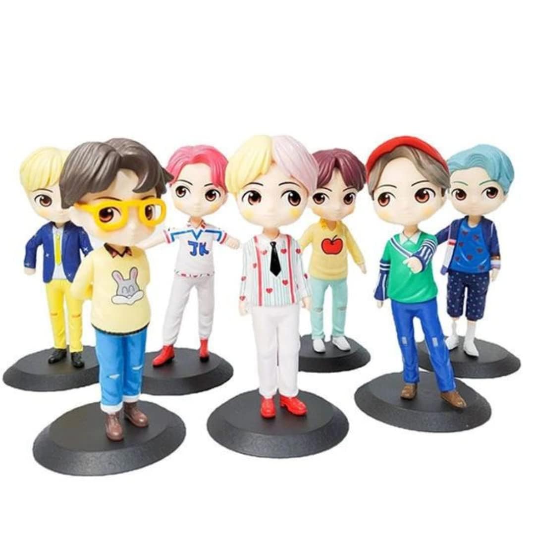 Buy RVM Toys BTS Action Figure Set of 7 15.5 cm Big Size
