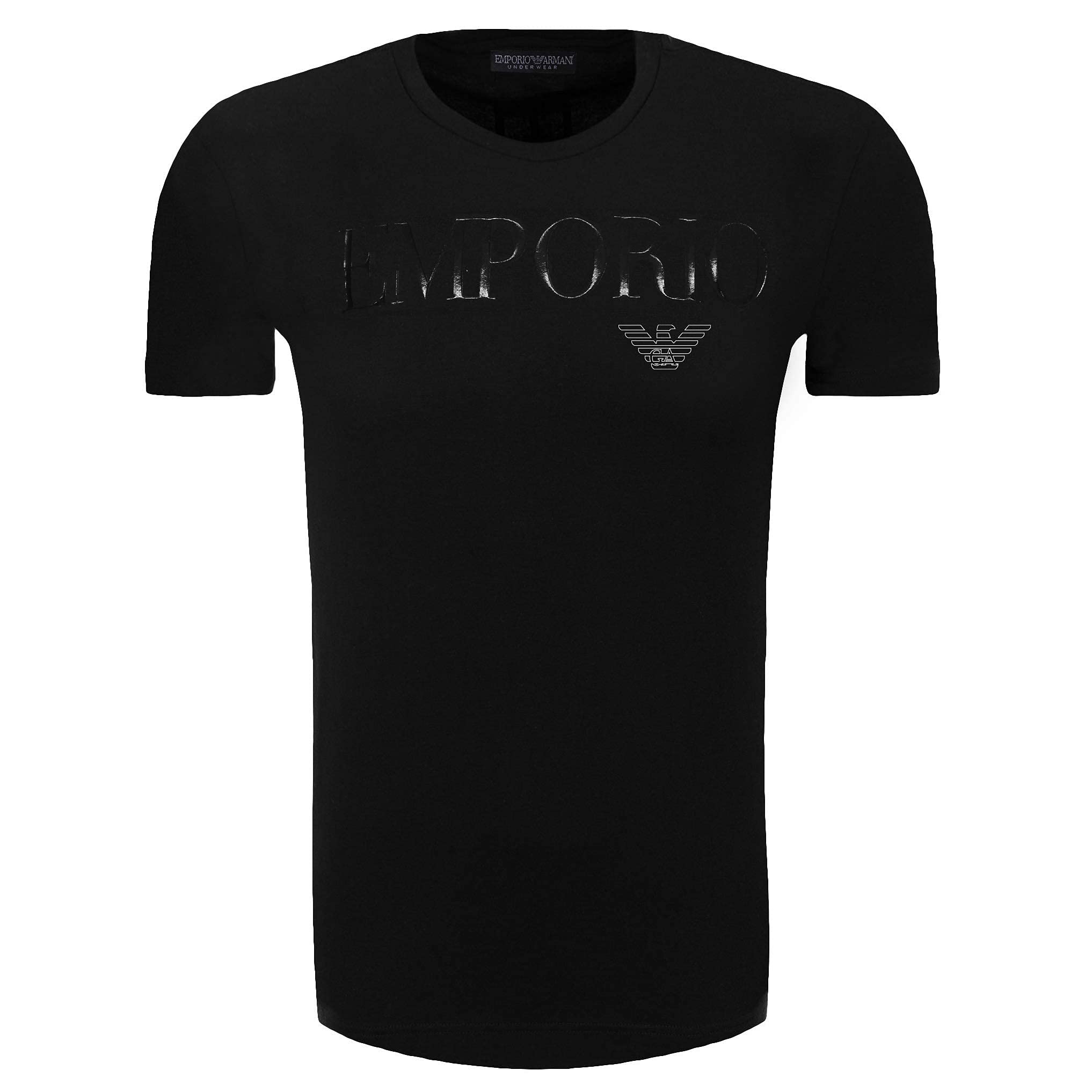 Emporio Armani Maglietta Uomo 110810 CC716, T-Shirt Manica Corta, Girocollo, Veste Aderente