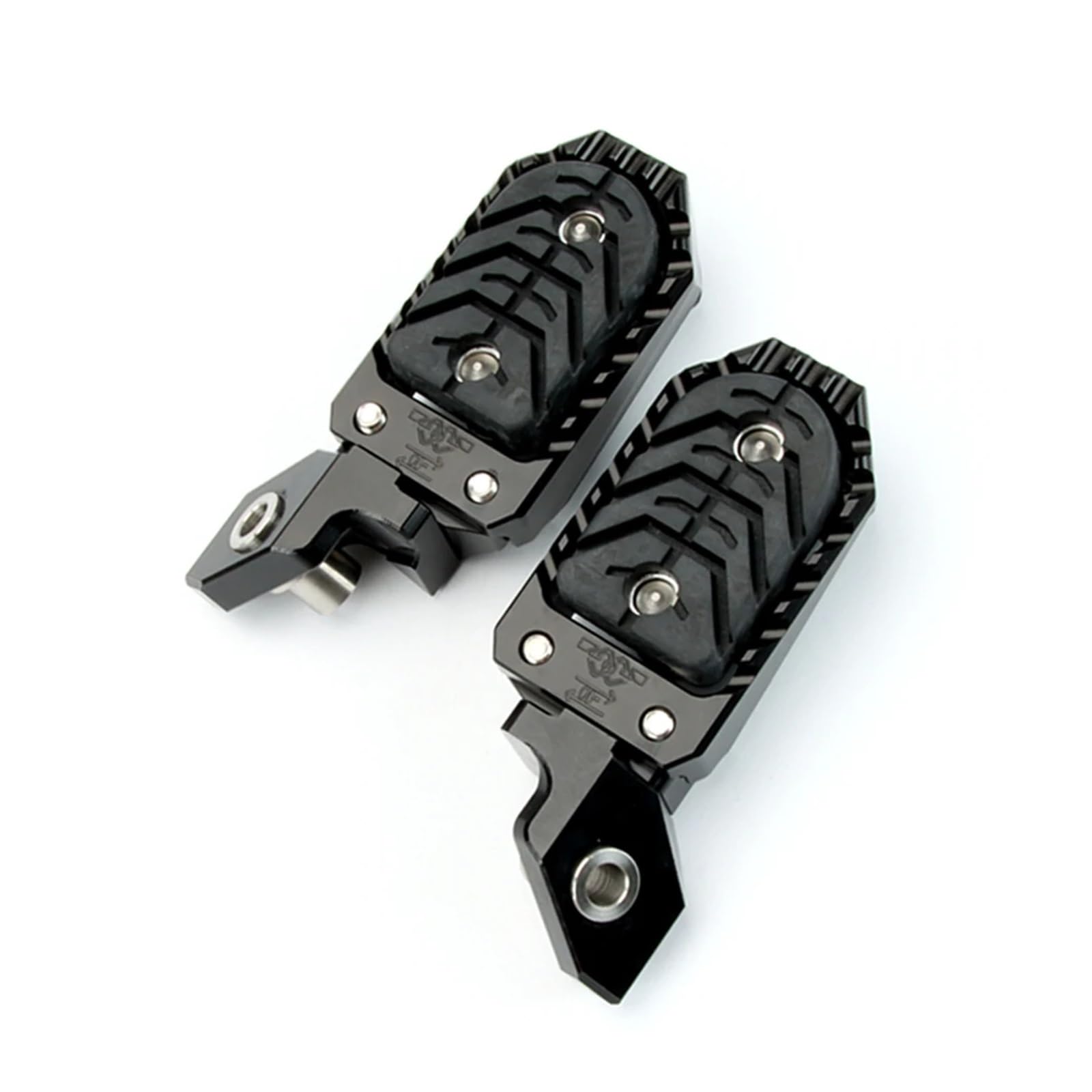 Reposapiés para B&MW para 1200GS R1250GS para LC para ADV R 1250 para GS para A&dventure 2014-2023 Reposapiés Ajustable Delantero Trasero Giratorios Pasajeros Pedales Pies Moto