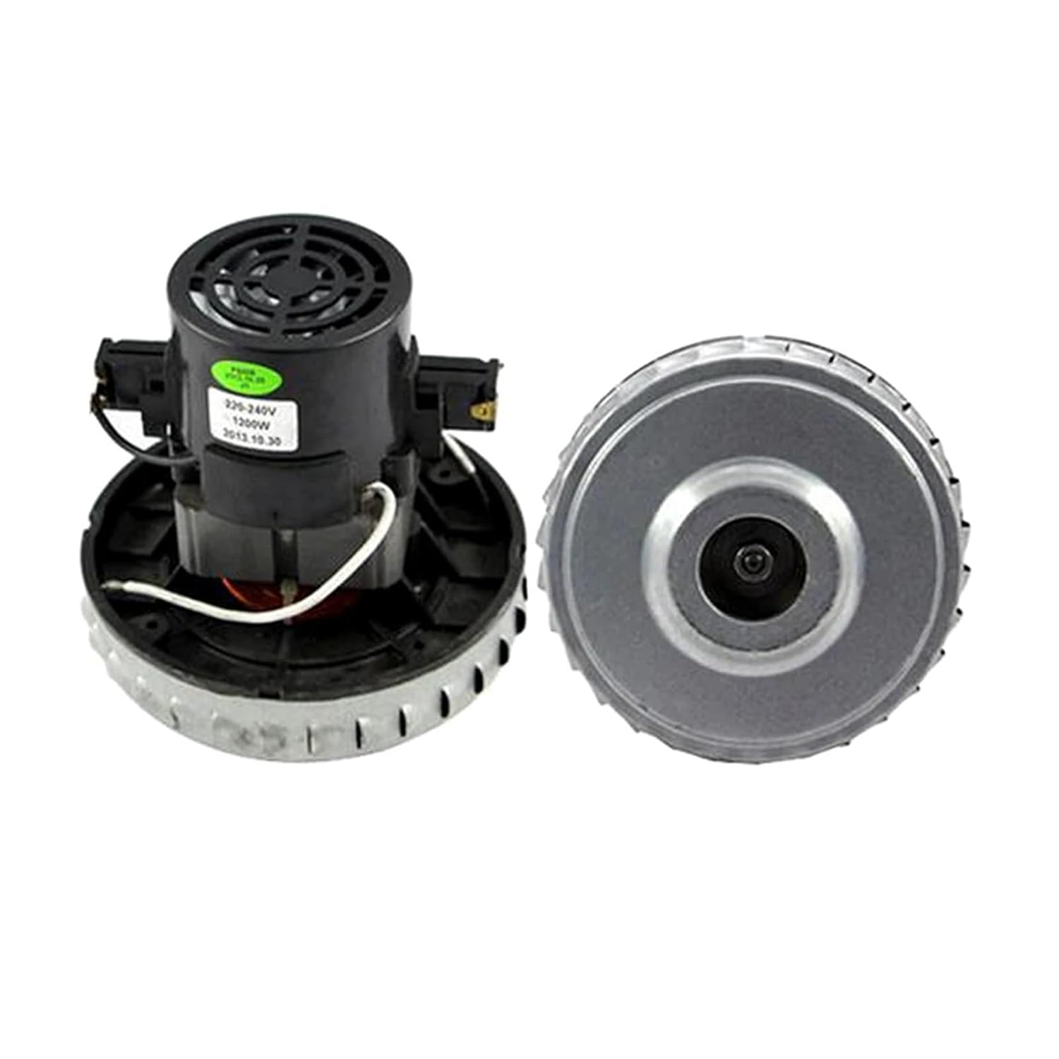 and Wet Vacuum Cleaner Motor 1200W Two Wheels Black Aluminum,Motor Spare Parts