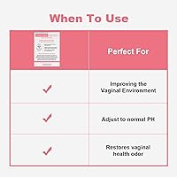 Vista 3 de Nahid Supositorio vaginal probiótico, supositorios de ácido hialurónico, hidratante vaginal, equilibrio de pH, restaura el olor vaginal saludable