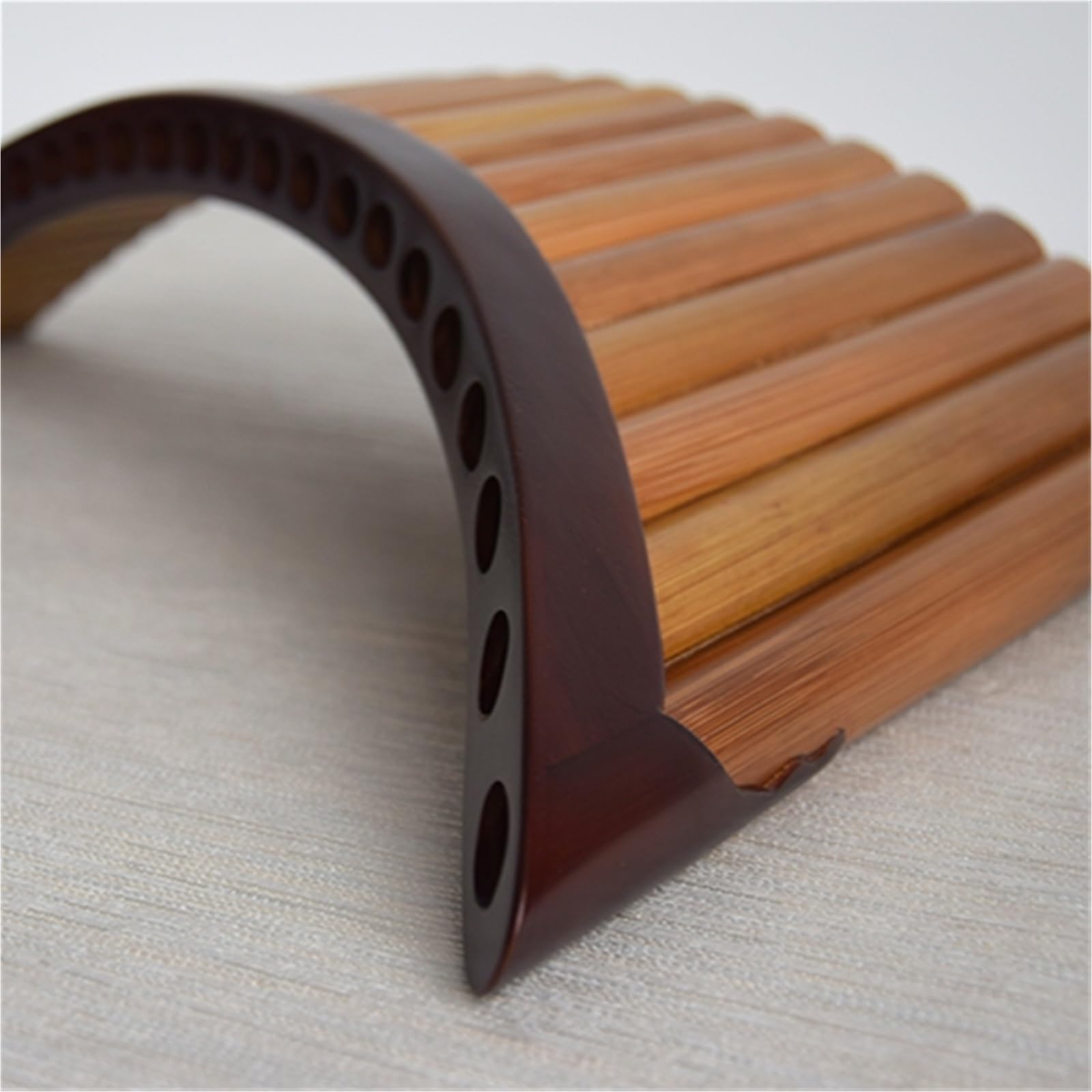 La Flûte De Pan Collection De Tuning Professionnelle 25 Tubes Ton C Base En Acajou Ton G Performances Professionnelles(G,L)
