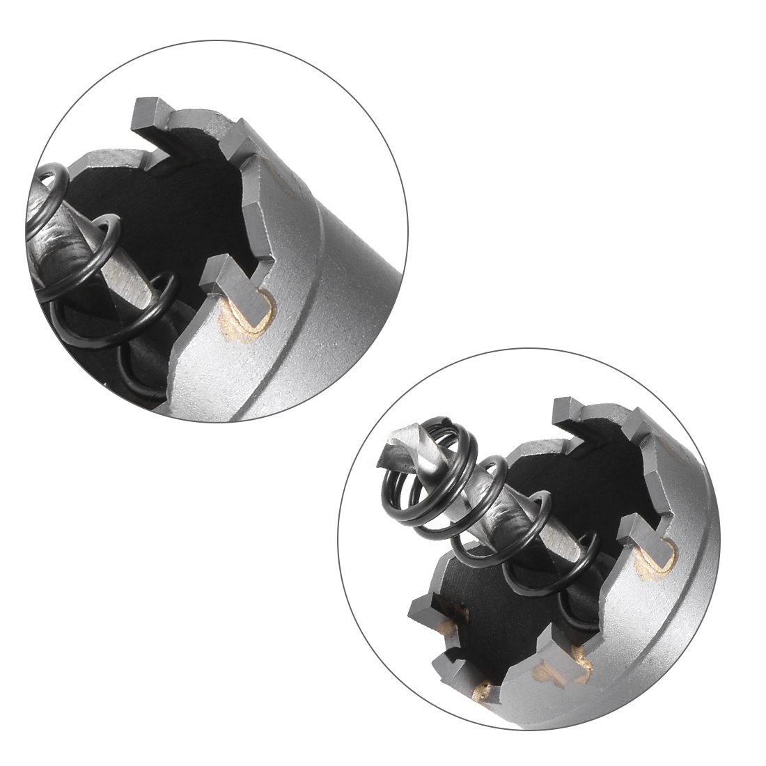 100mm Carburo Agujero Cortador, TCT Agujero Sierras Para 2mm Inoxidable Acero Lamina Metal Unique Bargains Sierras De Corona