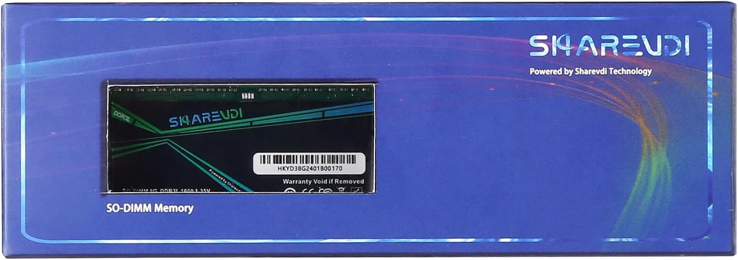 1.35V 204-pin Non-ECC SODIMM Laptop Notebook Mini Computer RAM Memory Module Easy to Upgrade (DDR3-8GB)