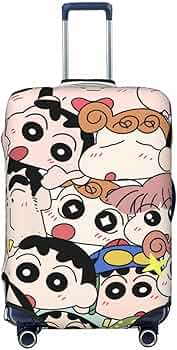 Amazon.co.jp: スーツケースカバー クレヨンしんちゃん トランクカバー