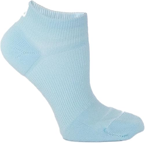 Apolla The AMP Unisex Medium Powder Blue, As Seen On Shark Tank Athletic No Show Compression Socks for Women and Men - Performance, Moisture