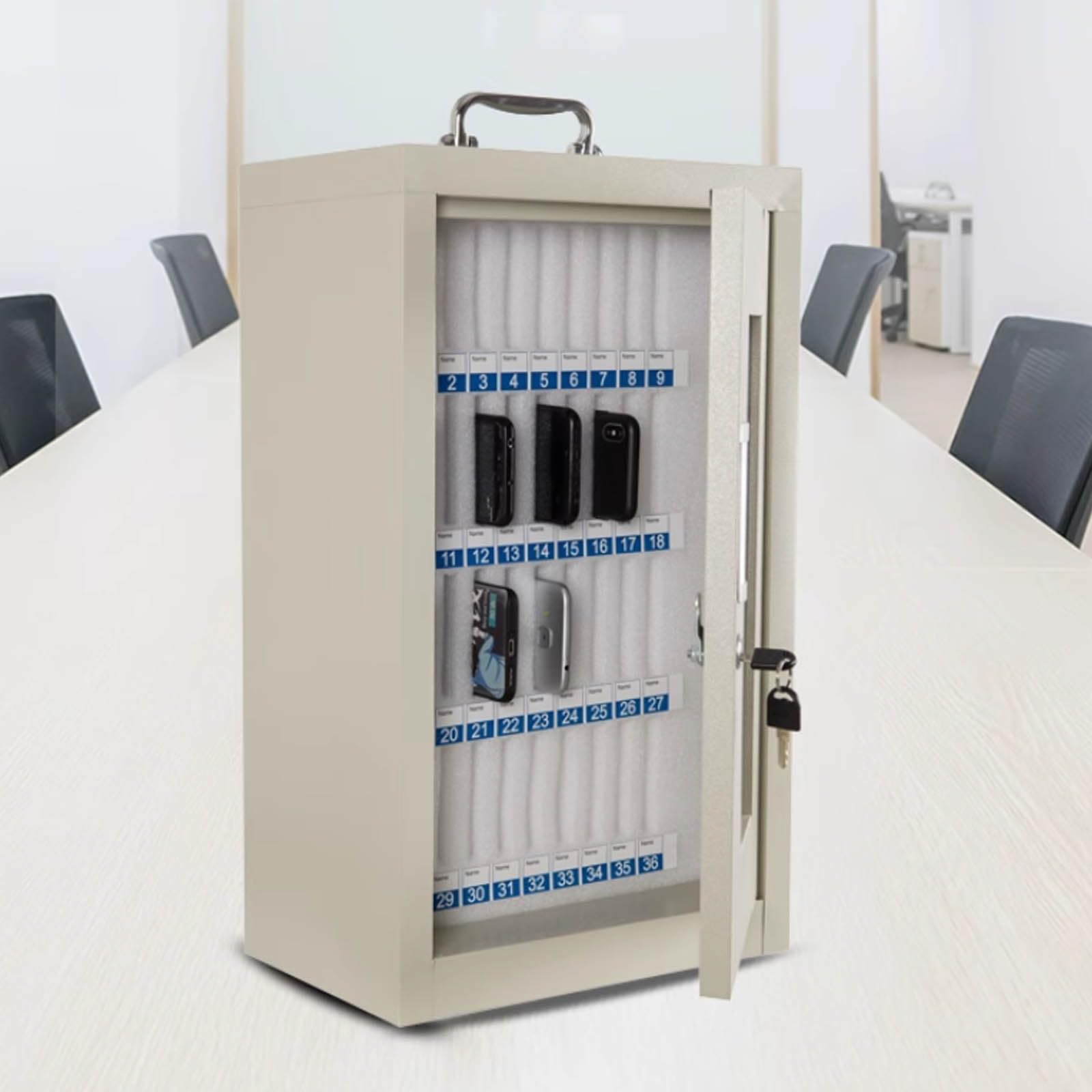Mobiletto Portacellulare Per Aula Mobiletto Portacellulare Per Scuola Organizer Per Cellulari Con Serratura Armadietto Per Cellulari