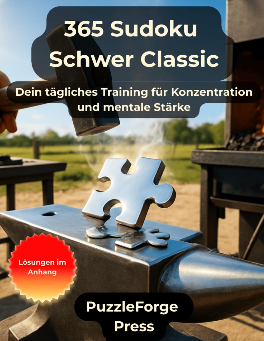 365 Sudoku Schwer Classic: 365 Sudoku Schwer für tägliches Gehirntraining – Rätselbuch für Erwachsene – 2 pro Seite – Großformat 8,5×11 – Lösungen im ... Gehirntraining für echte Rätselspieler)