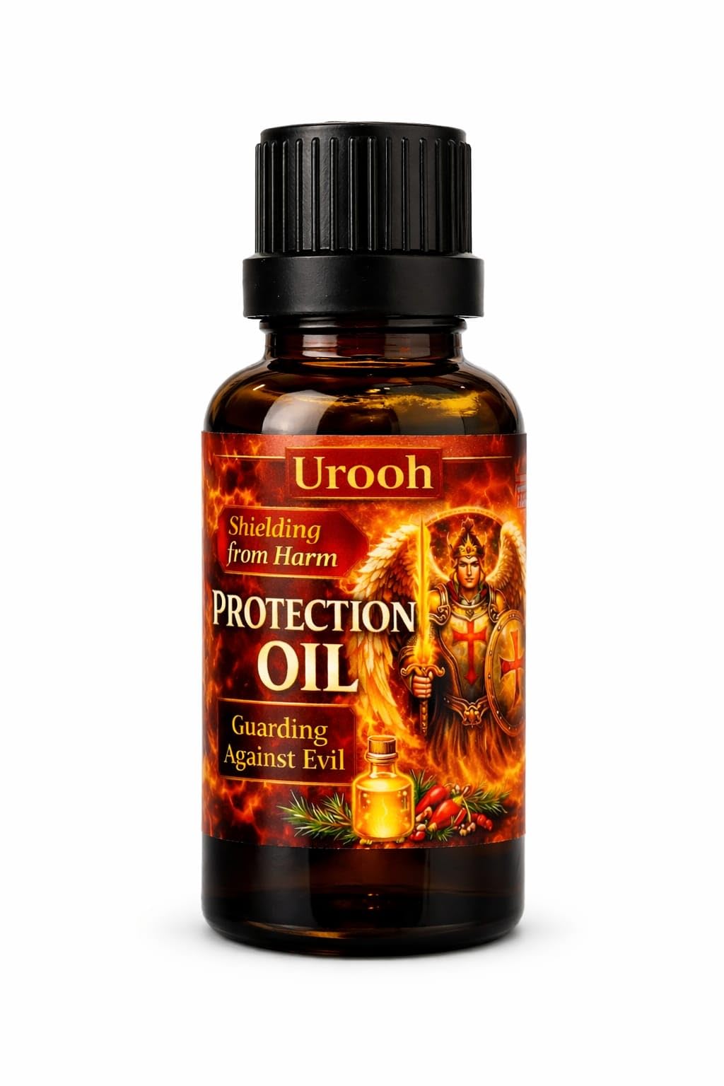 Protection Oil – Spiritual Protection & Aura Cleansing | Sacred Blend of Camphor, Sage, Vetiver, Sage & Clove | Removes Negative Energy | Ritual & Meditation-image-19