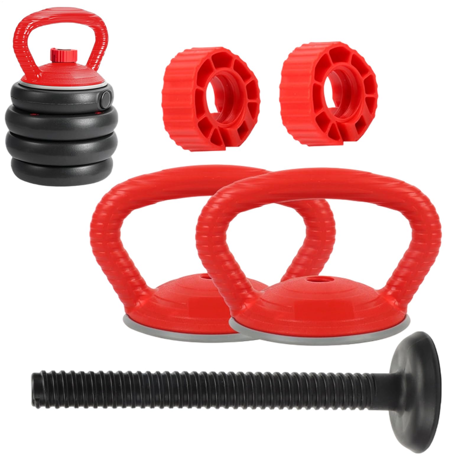 Uchwyt Kettlebell, akcesoria zamienne do sztangi, antypoślizgowy uchwyt do hantli, solidna konstrukcja stalowa, sprzęt do treningu siłowego, trwały chwyt, ulepszony uchwyt do domowej siłowni, ćwiczeń