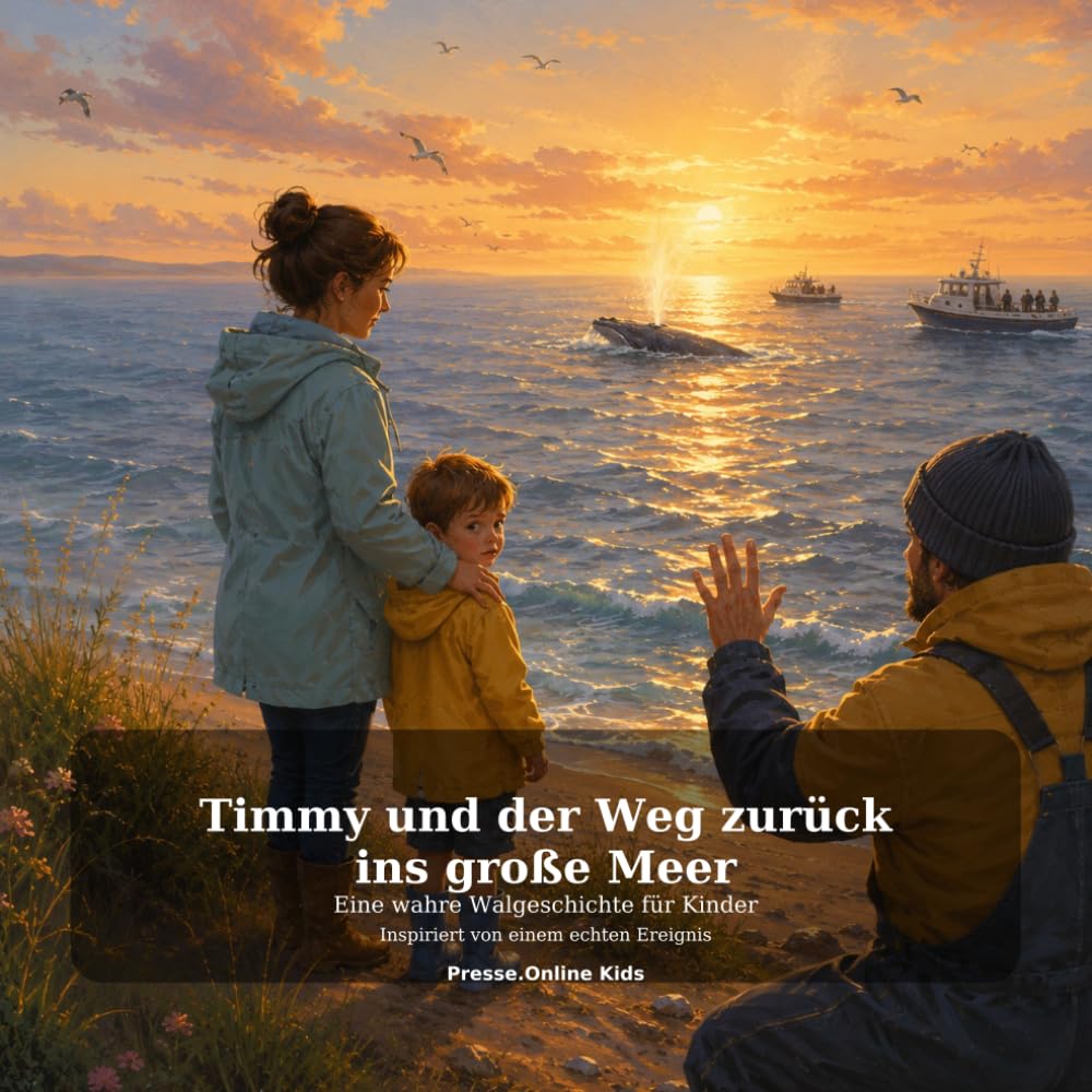 Timmy und der Weg zurück ins große Meer: Inspiriert von einer wahren Walgeschichte