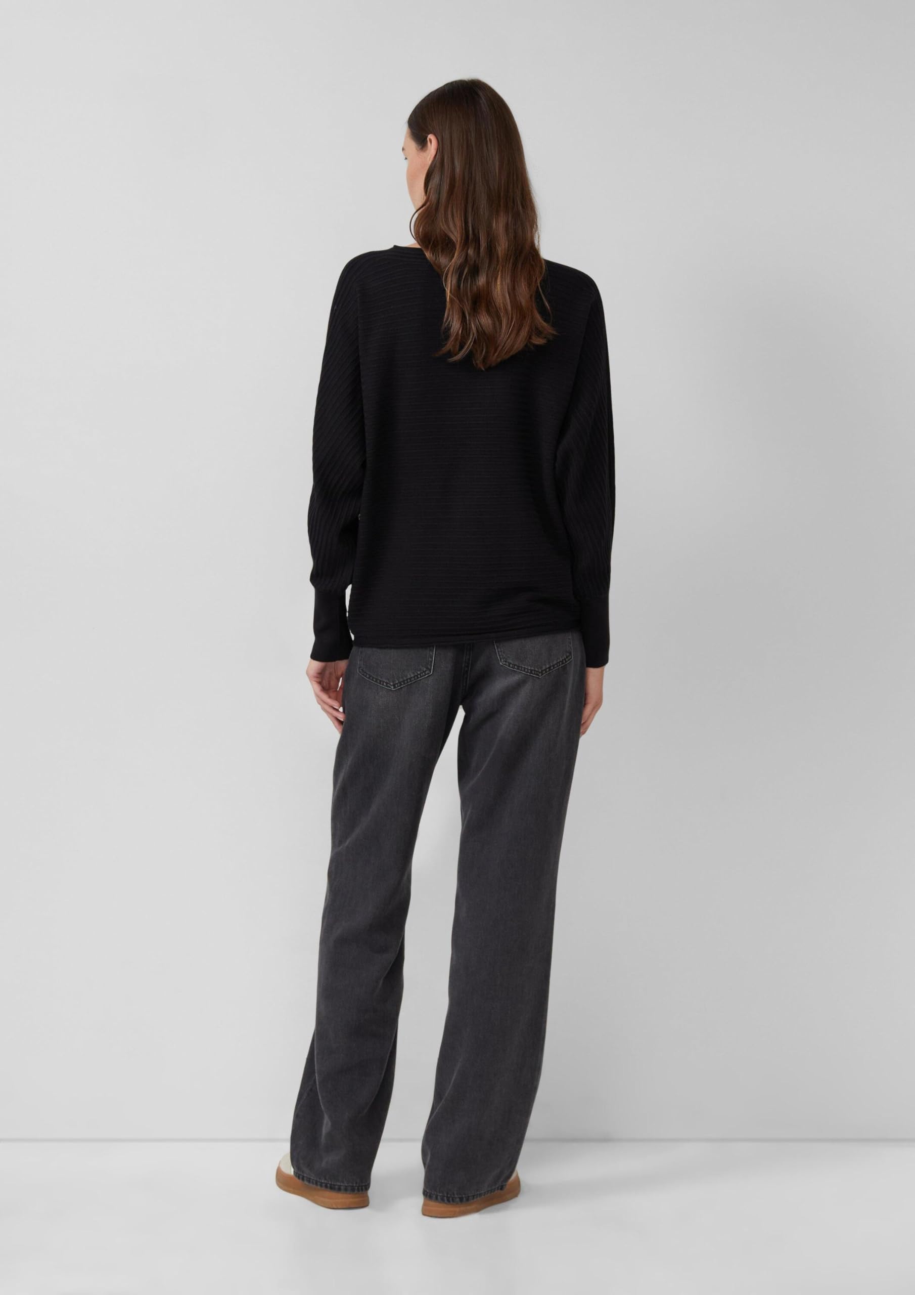 s.Oliver Damen 2171603 Pullover mit Fledermausärmeln (1er Pack)