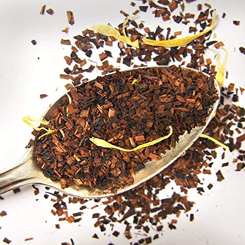Plum Deluxe Honeybush Vanilla Cream Relaxing Herbal Tea (Honeybush Vanilla) Organic Non-GMO Loose