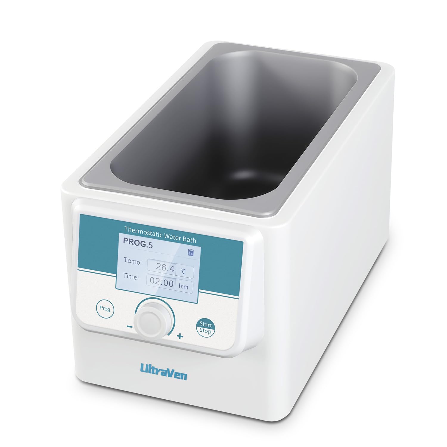 Water Bath,Thermostatic Water Baths,Liquid Level Alarm,Teflon-Coated Chamber,Excellent Temp Uniformity and high Precision,Capacity 5L,LWB-5