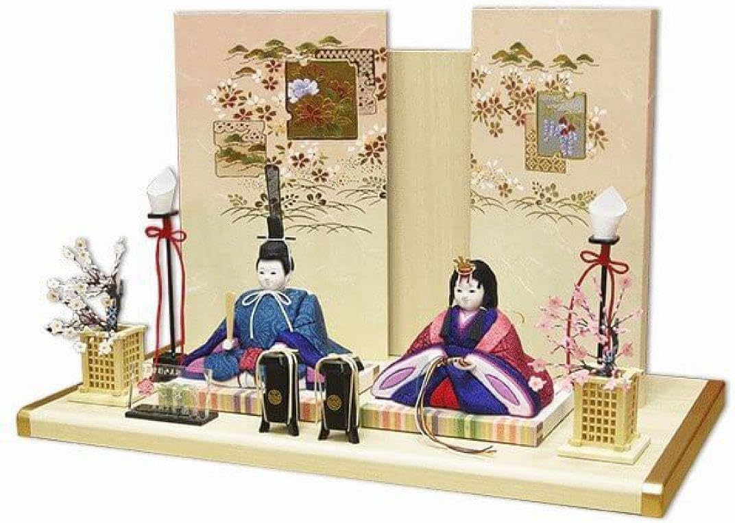 木目込人形 鈴ひな♡お雛様♡ペア♡ 雛人形 木目込み コンパクト 道翠工房