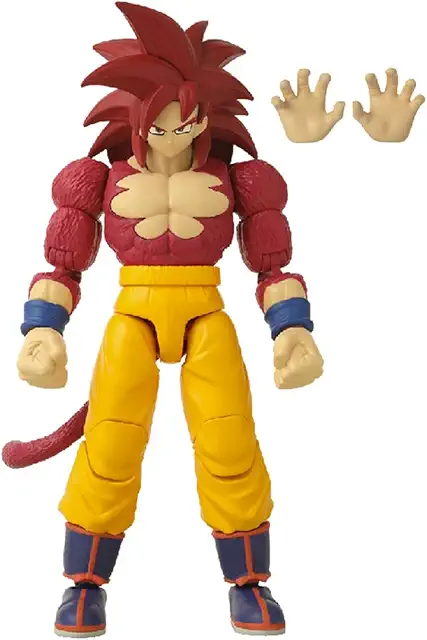 Figurine Son Goku Super Saiyan 4 Dragon Ball Daima - 17 cm Articulée