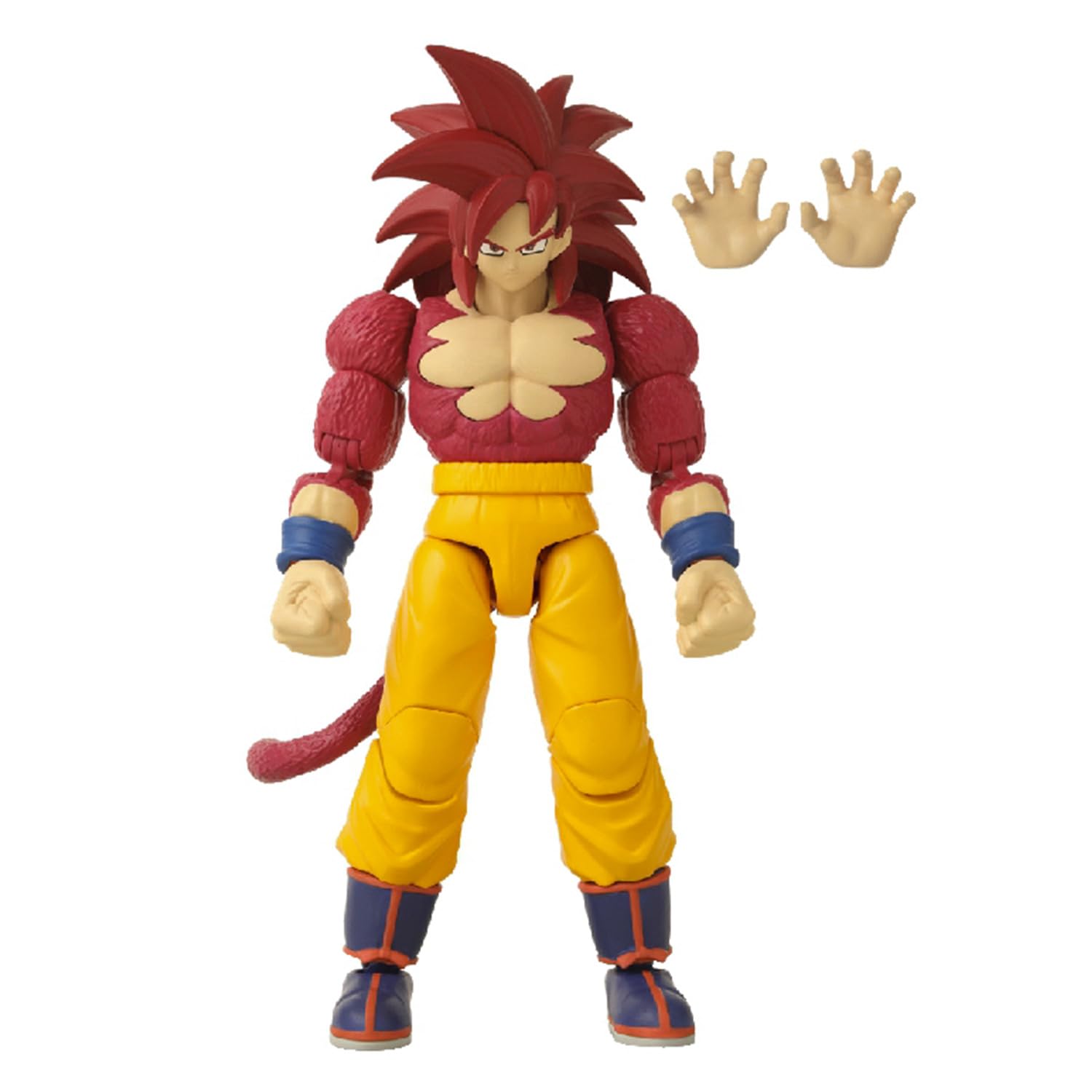 Bandai Dragon Stars SS4 Goku Action Figure  17cm Super Saiyan 4 Goku from Dragon Ball Daima  Fully Articulated Anime Figure  Dragon Ball Action Figure for Kids and Collectors  Bandai Anime Toys
