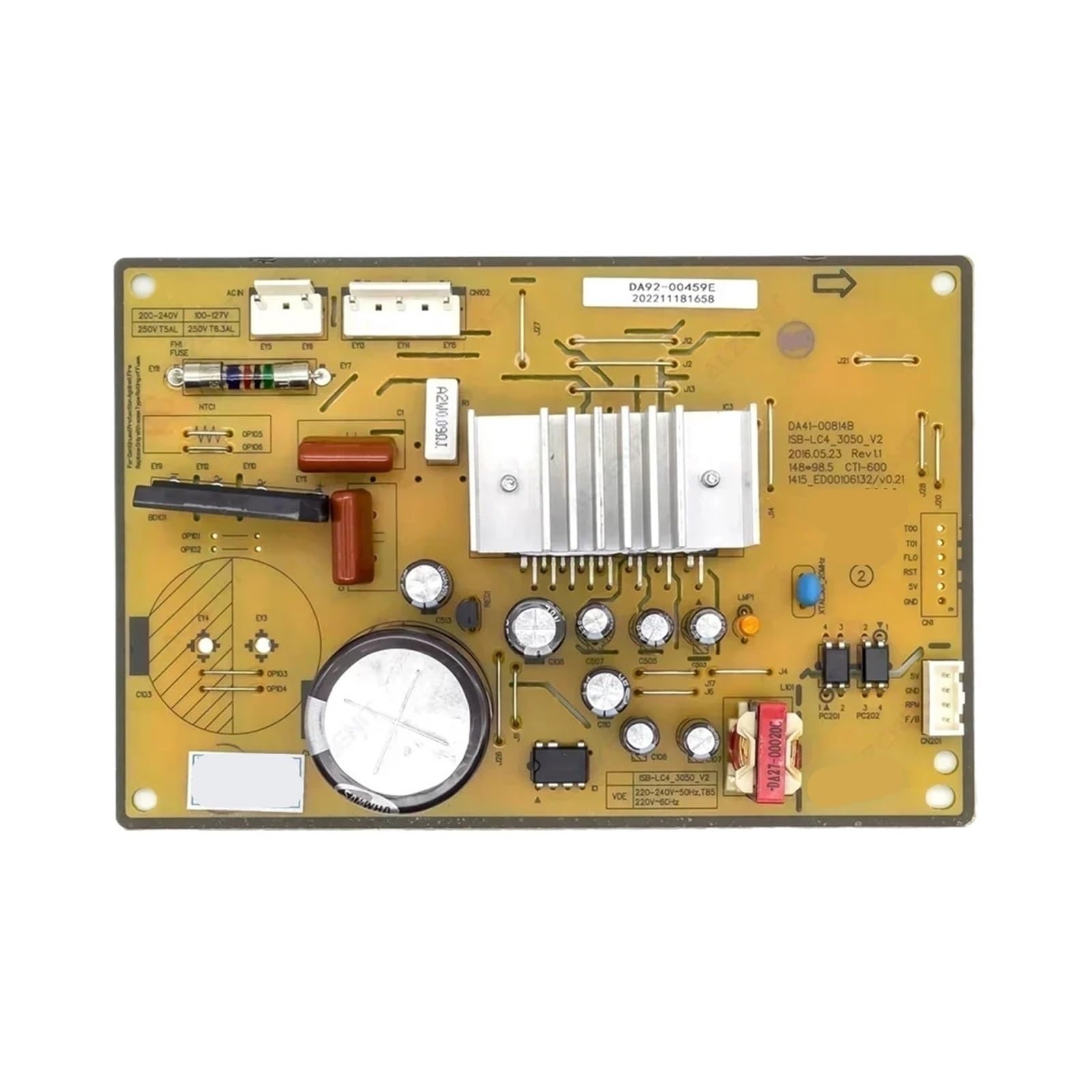 Compatible For Samsung， Refrigerator Control Board DA92-00459E Circuit PCB DA41-00814B/C Fridge Motherboard Freezer Parts