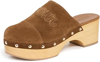 Cinq à Sept Women's Sydney Studded Suede Clogs