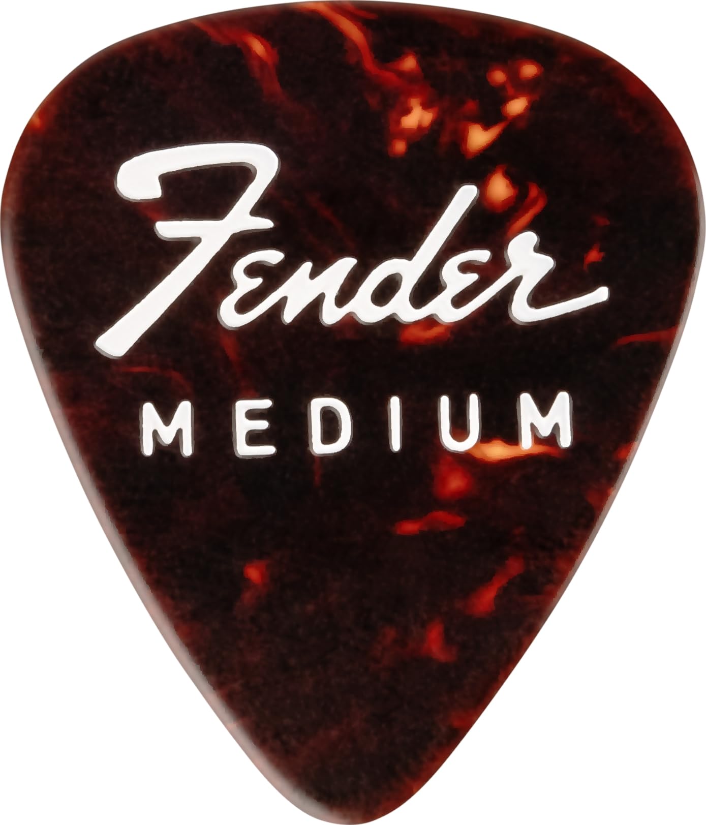 Fender® "Fine Elecric Pick TIN" kostki do gitary w puszce kolekcjonerskiej - 12 sztuk - celuloid - forma 351-3 grubości - Tortoise Shell